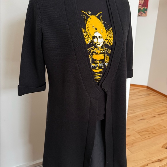 Eileen Fisher cotton silk open cardigan mid sleeves - Picture 2 of 8